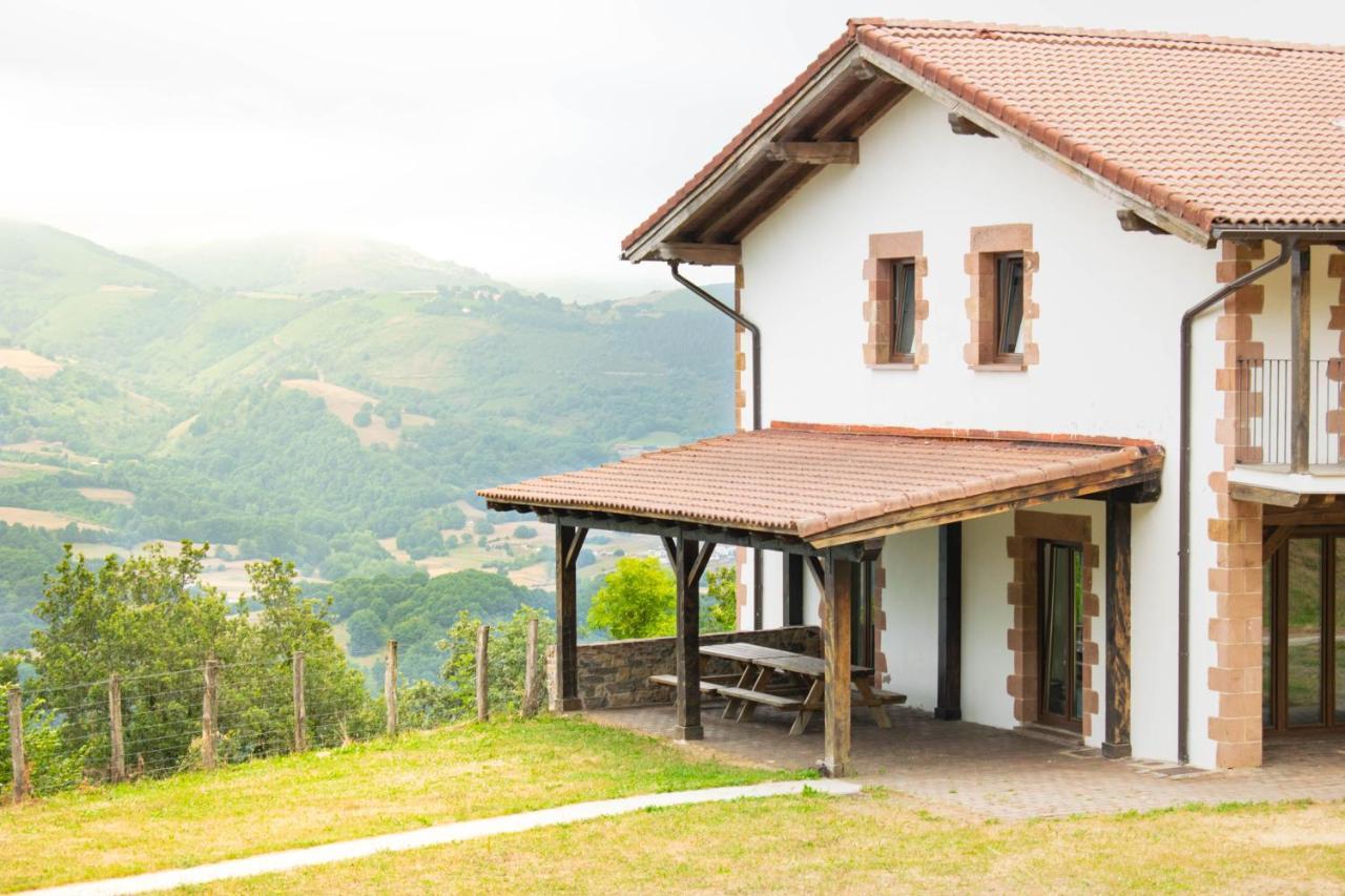 Behin Batean, Espectacular Casa Rural En Pleno Corazon Del Valle Baztan Ziga المظهر الخارجي الصورة