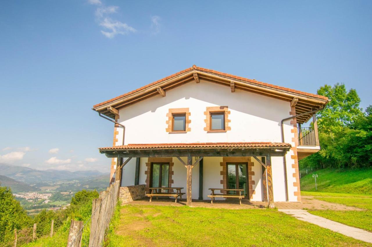 Behin Batean, Espectacular Casa Rural En Pleno Corazon Del Valle Baztan Ziga المظهر الخارجي الصورة
